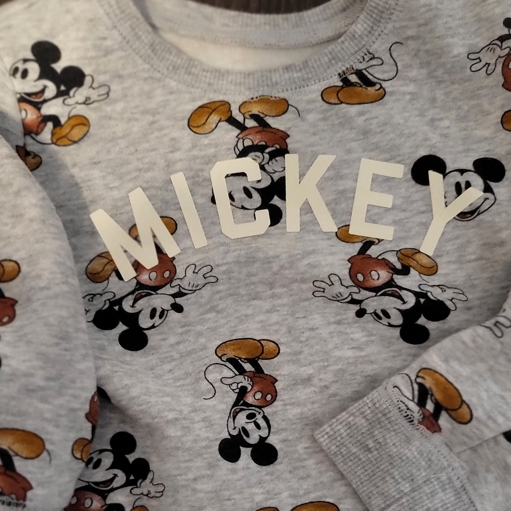 mickey mouse jogger set